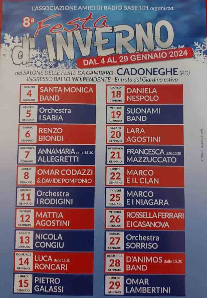 Festa d'Inverno a Cadoneghe
