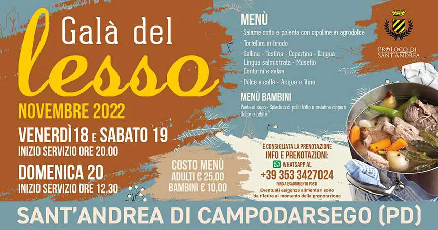 Galà del Lesso di Sant'Andrea di Campodarsego