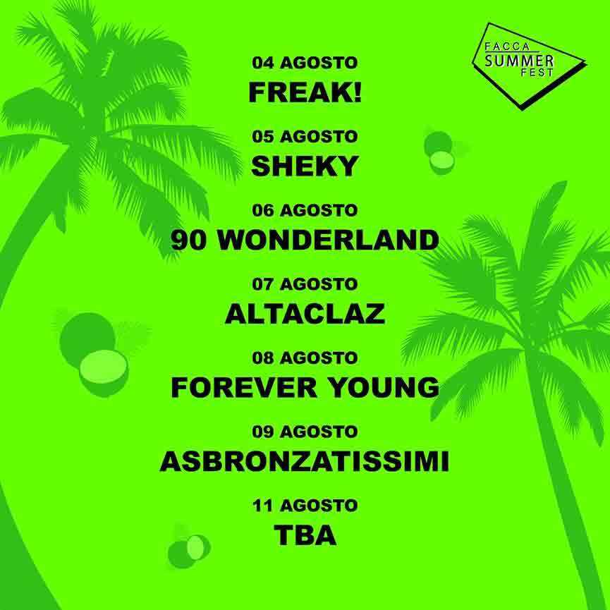 Facca Summer Fest 2023 Facca (Cittadella)