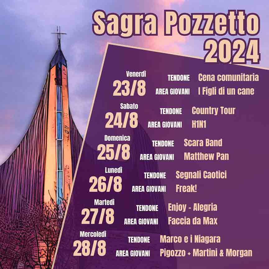 Sagra di Pozzetto 2024 Pozzetto (Cittadella)