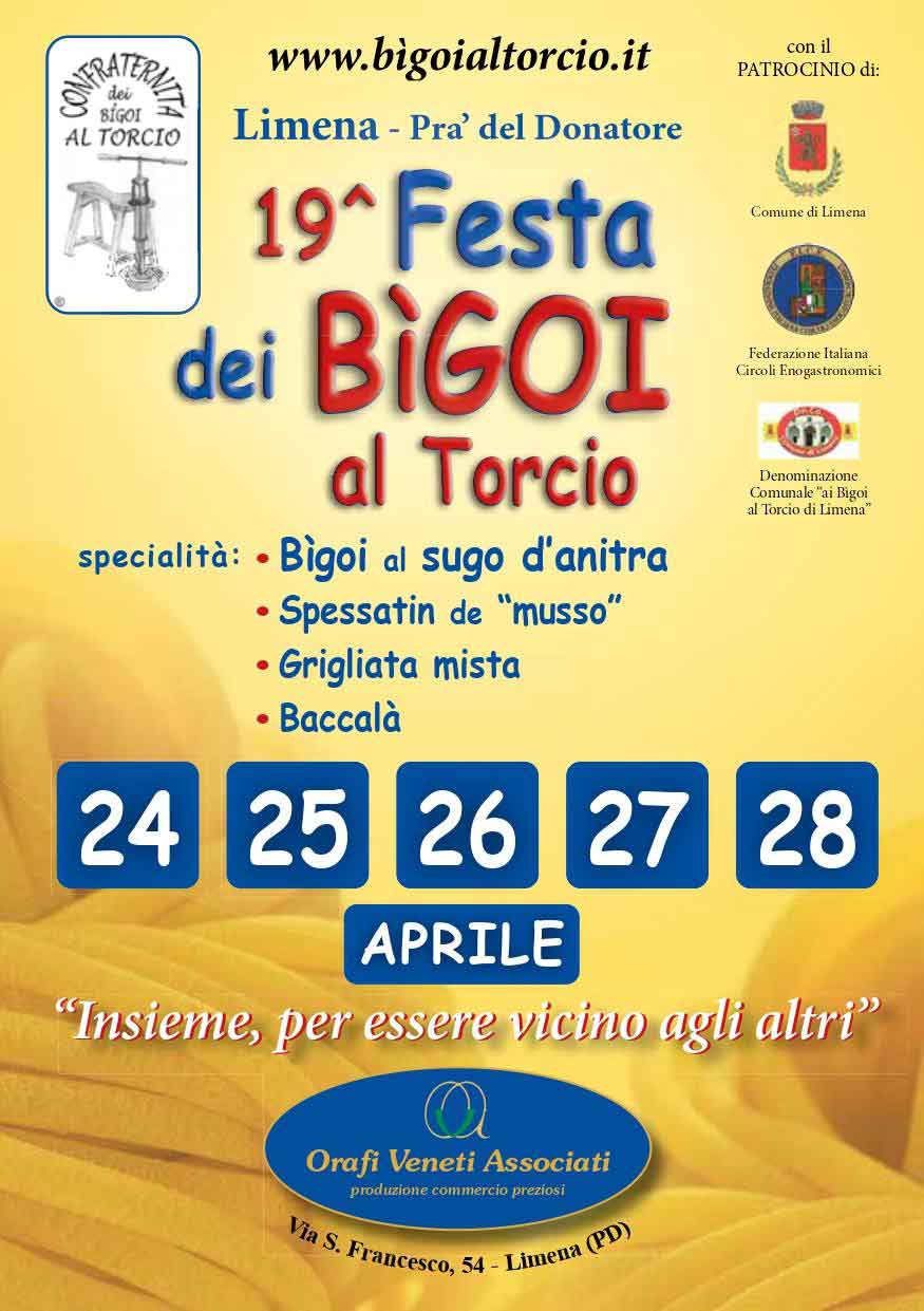 Festa dei Bigoi al Torcio 2025 Limena