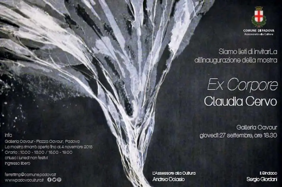 Mostra Ex-Corpore Claudia Cervo Padova