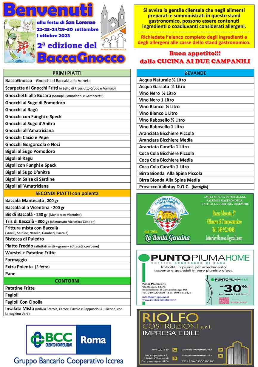 Baccagnocco Murelle (Villanova di Camposampiero)